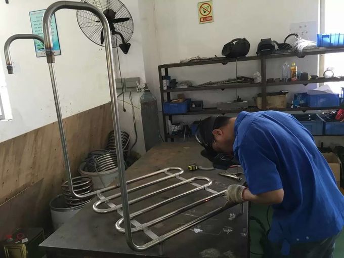 O calefator elétrico industrial PTFE revestiu sobre o calefator de imersão lateral 16