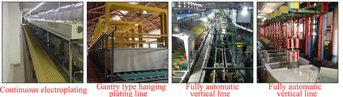 Equipamento fabril de galvanização do chapeamento de metal precioso do manual para os produtos eletrônicos 5 da elevada precisão