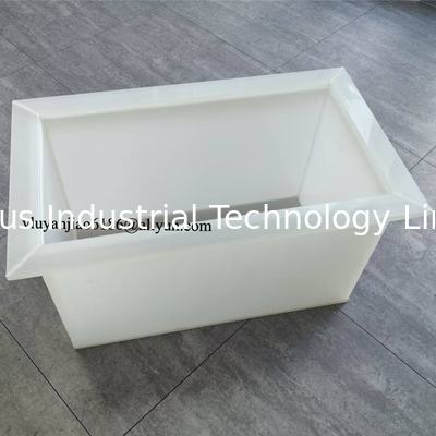 White PP Welded Chemical Storage Tank for Electroplating