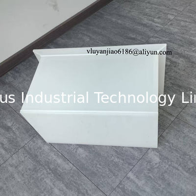 White PP Welded Chemical Storage Tank for Electroplating