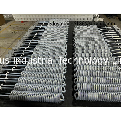 220V 4kw aquecedor de imersão vertical PTFE Elétrico sobre o aquecedor lateral para tanque de galvanização