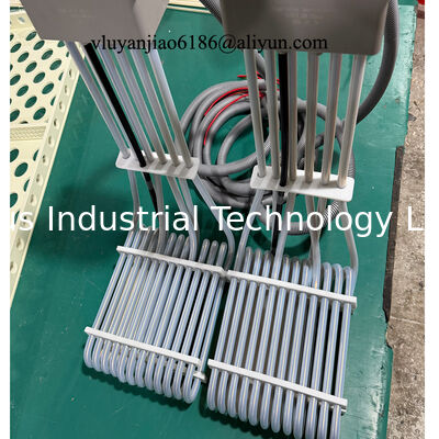 Aquecedor de imersão em forma de L de 3 fases 415V 4,5kw PTFE para aquecimento ácido e aquecimento químico corrosivo