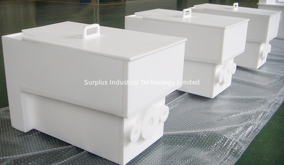 Tanques de galvanização altos da pureza PVDF PFA PTFE, semicondutor que chapeia o equipamento